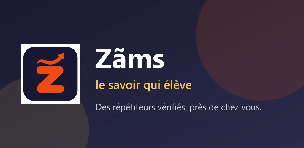 Visuel officiel de ZAMS — ICONEDOR